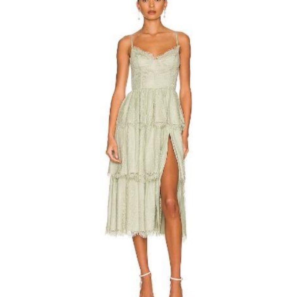 v Chapman dress in Sage